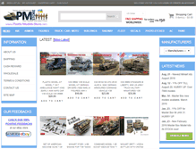 Tablet Screenshot of plastic-models-store.com